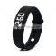 Mobile accessories W5 usb 3D smart bracelet,chargeable smart wristband