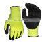 Custom Seamless Knitting NBR Glove Working Micro Foam Technology Nitrile Finish Grease Resistance Gloves Guantes de trabajo Dip