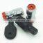 m12 x 15mm black red composite close end heavy  wheel lug nuts