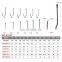 Cheap 100pcs /box New Fishing Hooks High Carbon Steel Fishing Hooks