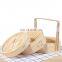Wholesale Chinese Style Cheap Multifunctional Dumpling Fish Steamed Rice Pot Steamer Bamboo Steamer With Lid