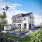 Light steel frame prefab house luxury villa mobile tiny home villa low cost prefab home