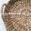 Natural Weave multipurpose round tray made from water hyacinth Best Seller Decorative tray, coffee tray, fruit tray Wholesale