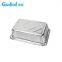 Rectanglar Aluminum Foil Container Wrinkle Wall Container