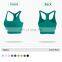 ECO Fabric Longline Racer Back Padded Sports Bra For Women Fitness Workout Toga Crop Tops