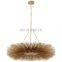 Nordic hot selling metal brass chandelier for bedroom living room dining room lighting brass luxury modern chandelier