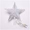 Wholesale LED Christmas Glitter Star Tree Top Lights For Christmas Tree Decoration Xmas Home Star Night Lights holiday lighting
