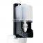 Yuekun Manufacturer hot sale capacity 1000ml wall mount hotel manual shampoo shower dispenser top quality plastic soap dispenser