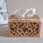 Wooden Facial Tissue Paper Box Design