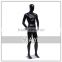 Plastic Muscle Male Hair Mannequin Heads Display
