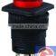 LED Light Illuminated Green Round Momentary Push Button Switch