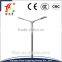 Round shaped or rectangular shaped or customized galvanized steel street lighting pole lighting columns