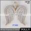 Christian angel wing 925 silver pendant necklace wholesale