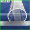 Clear Quartz Pipe Type and Polished Surface Treatment Glass Tube
