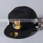 New Popular Cute Cartoon Bear Head Embroidery Unisex Men Women Custom Snapback Caps Quality Choice