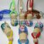 7ml car air fresheners bottle/empty hanging car bottle with wooden cap