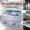 2 tank electric fryer (2 basket, couter top)