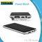 Untla Thin Black Power Bank with 3000mAh capacity LED torch and LED indicator light to show the power left
