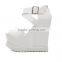 nude women 2015new model ladies fancy girls wedge sandals