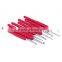 8 Size Soft Plastic Handle Multicolor Knitting Needles Mied Aluminum Crochet Hook Knit Needle Set Sewing Tools 2.5-6mm