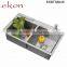 Single Bowl Top Mount Handmade Stainless Steel Kitchen Sink Manufacturers