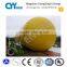 Foldable soft bladder for methane gas/natural gas storage