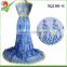 african lace fabrics ROYAL blue stripe design tulle lace french lace with crochet patterns