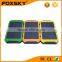 Popular selling solar power bank real 8000mah ultra slim solar power charger