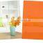 orange color self adhesive window film solid decorative window film