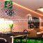 Fireproof Nontoxic Flocking Polyester Fiber Acoustic Home Decorative Wall Panel