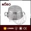 multifunction stainless steel inddustrial steam cooking pot