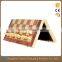 Unique Design Foldable Wooden Gift Board Chess Set Box