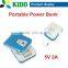 mini power pack and mobile phone charger portable power bank 7800 mah