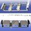 19'' Cold Stainless Stell MDFkrone backmount frame for 10 pairs LSA modul