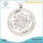 Fashion Interchangeable Coin Pendant Necklaces,coin Holder Pendant