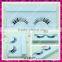 Fashion designed New style human hair strip false eyelashes