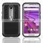Durable anti-skid TPU defender case for Motorola G3 scratchproof phone cover