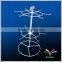 China manufacturer sturdy flooring detachable wire retail rotating display rack