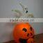 DJ-XT-56 halloween airblown inflatable lights up pumpkin and ghost onside halloween decoration