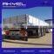 3 axle side wall open/column board semi trailer