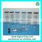 clear PET PP Plastic Packaging Tubes with plastic plug and handle