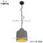 Concrete mini pendant lights moroccan hanging lamp for bedroom decoration