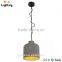 Concrete mini pendant lights moroccan hanging lamp for bedroom decoration