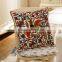 Home decorative 100%cotton canvas towel embroidered cushion covers, sofa covers