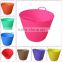 Flexible plastic buckets,large plastic basin,Plastic shopping basket,REACH