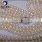 pearl wedding jewellery Wholesale real fresh water cultured white pearl 3 layer bead necklace set