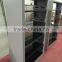 Double face steel school bookshelf small size metal library bookshelf