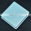 Fashionable shiny pocket mirror with soft Pu leather cover