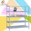 Stable firm tall four or five tiers commercial stainless steel kitchen storage rack shelf with 1.8x0.6x1.7M