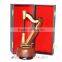 Decoration Rotating Various Model Wooden Instrument Shaped Music Box with Optional Music Tunes